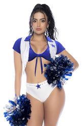 Mapale 60045 Kostüm Cheerleader, Farbe wie abgebildet